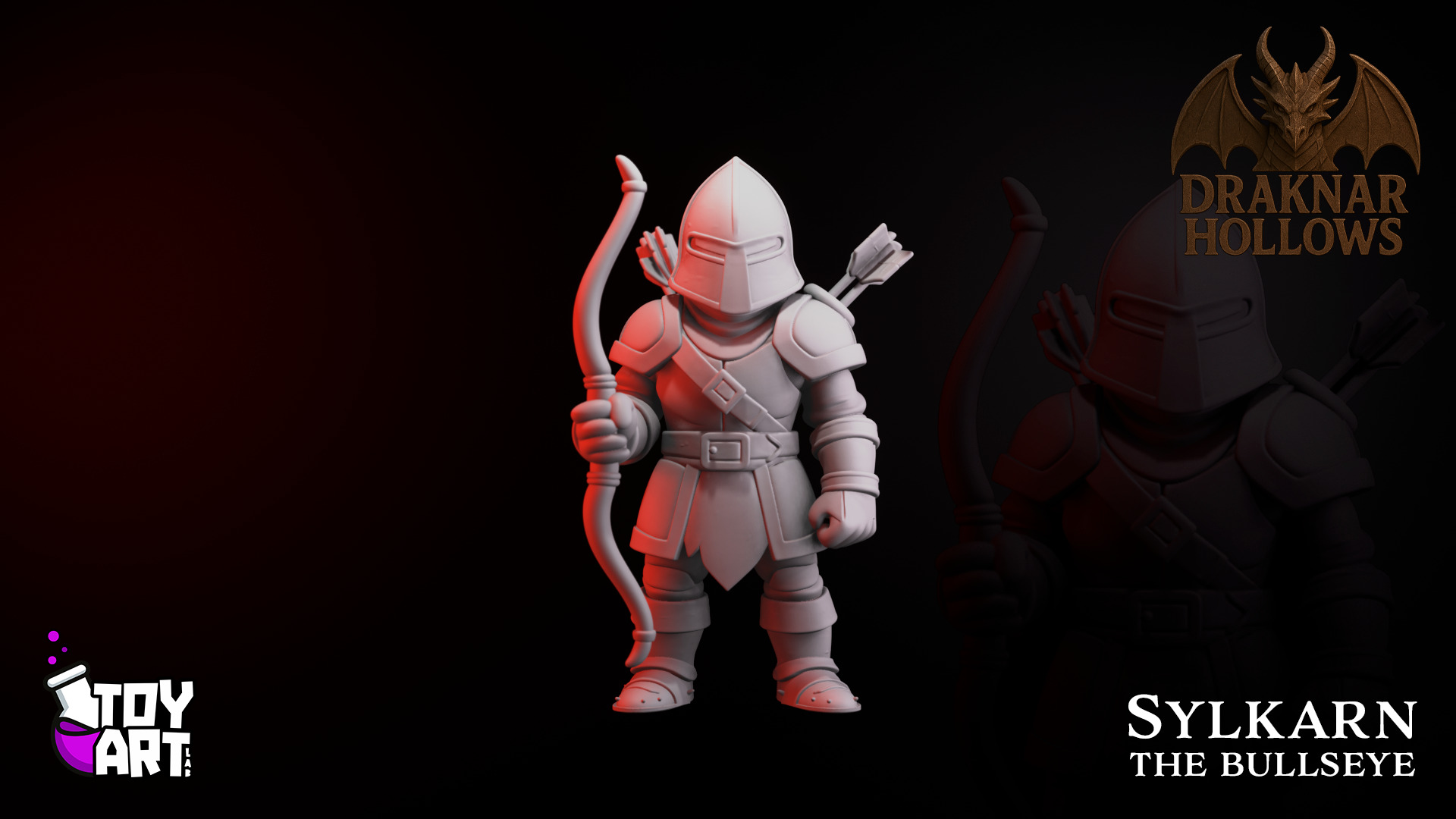 Epic RPG Miniatures Bundle Draknar Hollows Collection 3D print model_5