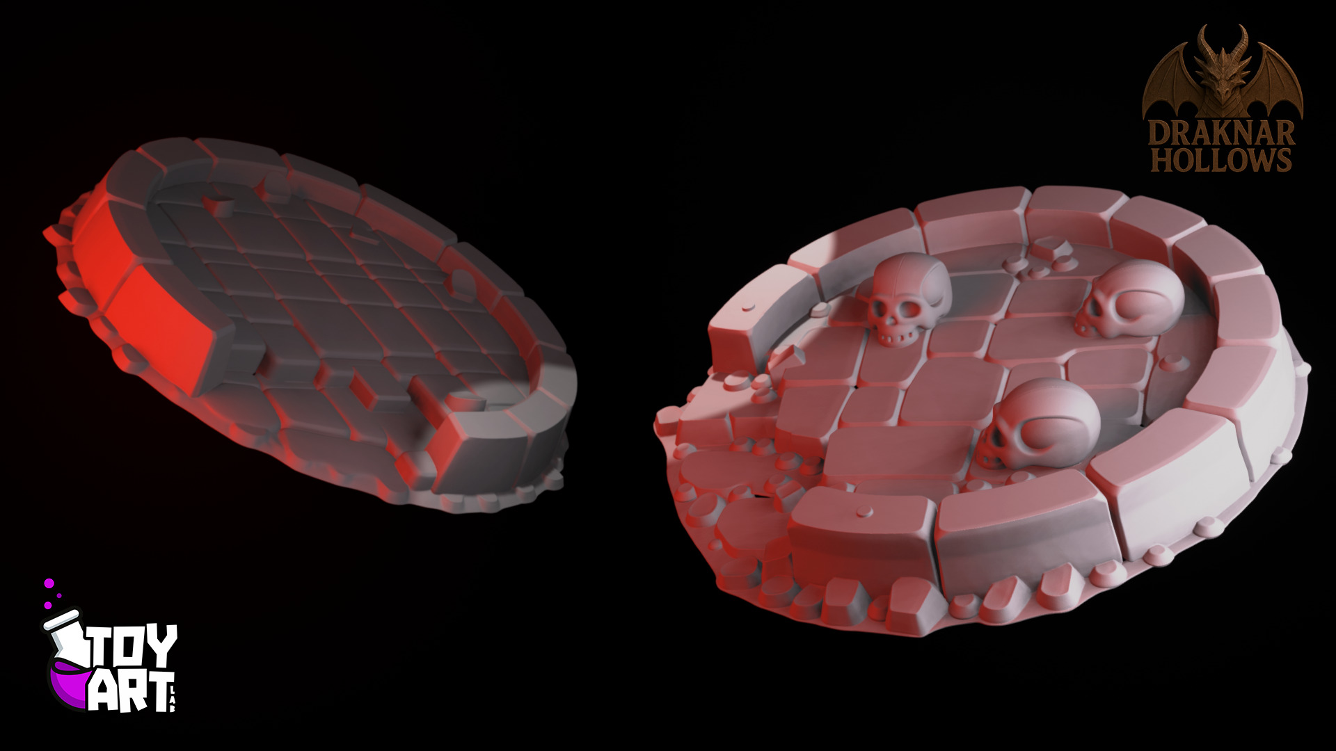 Epic RPG Miniatures Bundle Draknar Hollows Collection 3D print model_9