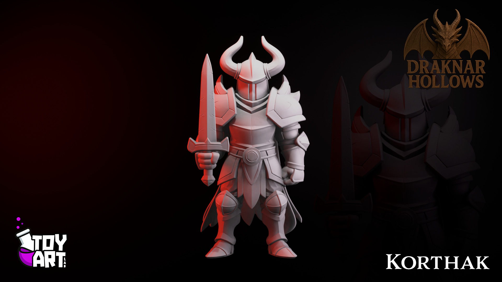 Epic RPG Miniatures Bundle Draknar Hollows Collection 3D print model_6