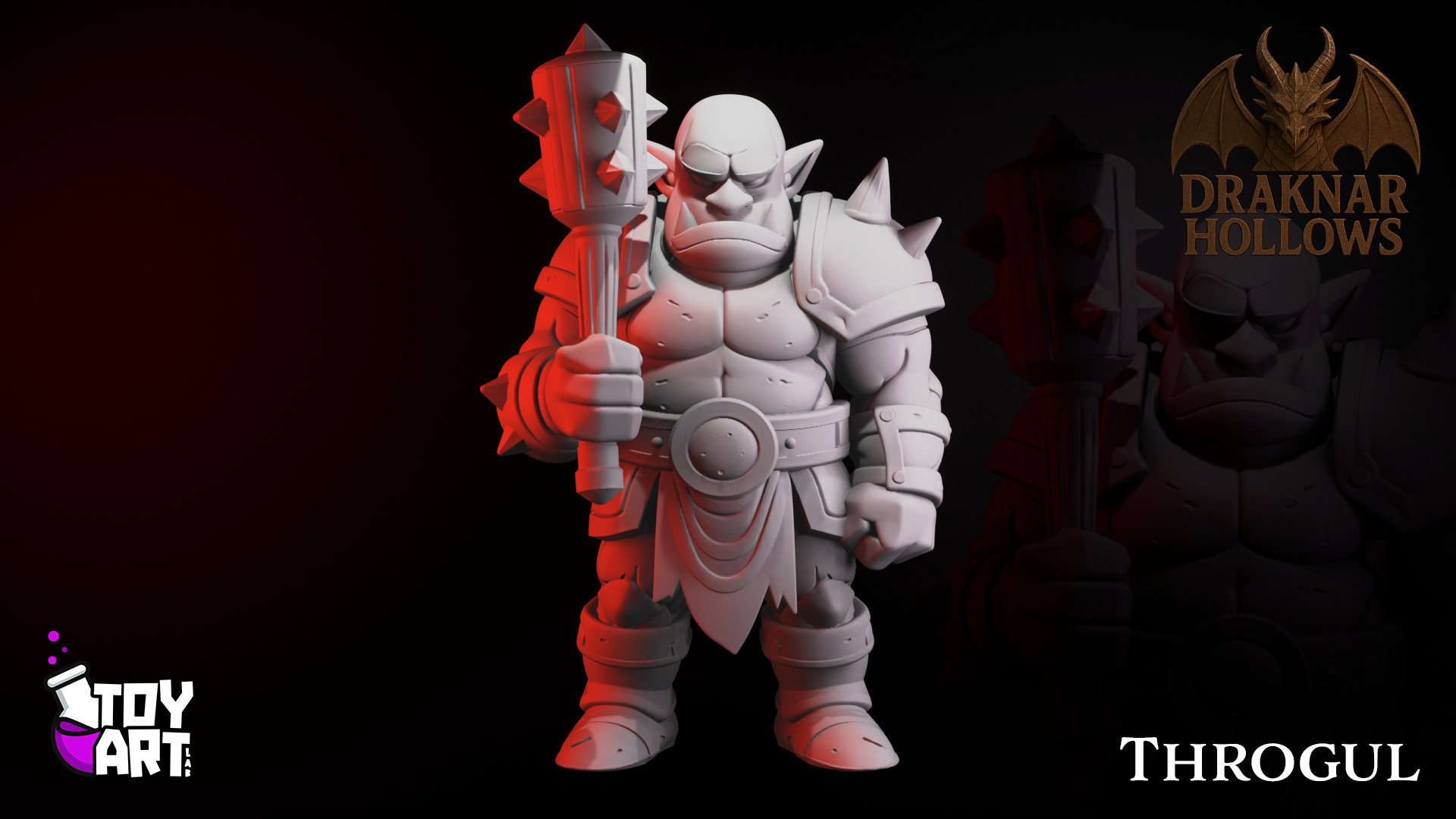 Epic RPG Miniatures Bundle Draknar Hollows Collection 3D print model_3