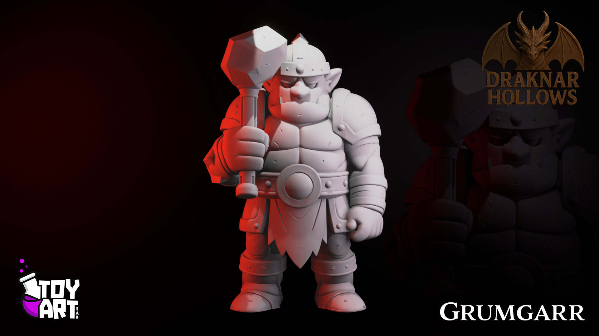 Epic RPG Miniatures Bundle Draknar Hollows Collection 3D print model_2