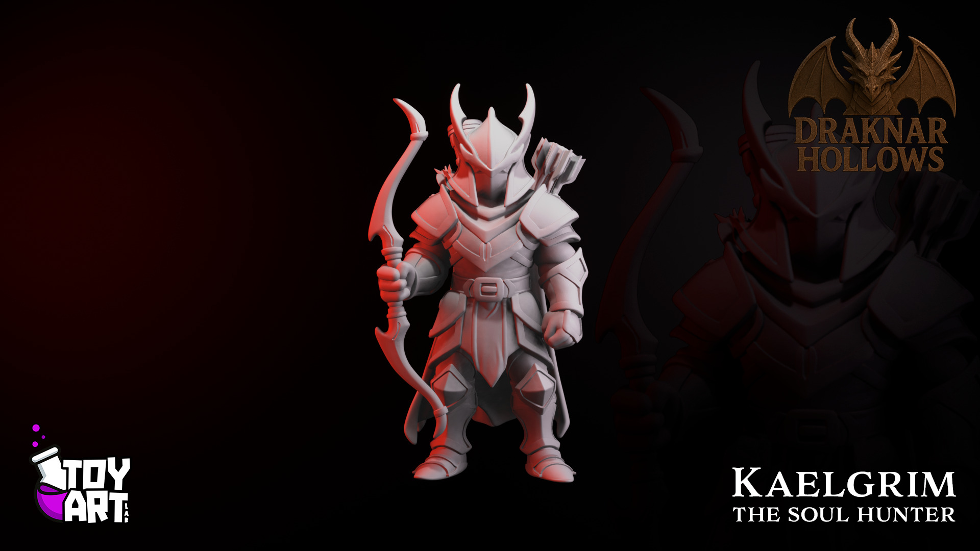 Epic RPG Miniatures Bundle Draknar Hollows Collection 3D print model_4