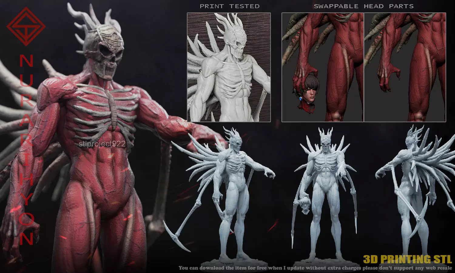 Nurarihyon 3D print model