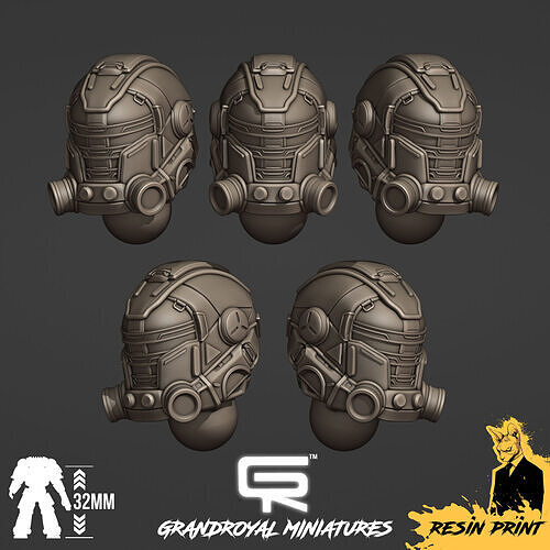 MARSENARY ASSAULT TROOPER HELMET GRADE 5 Product Code MATHG5 3D print model