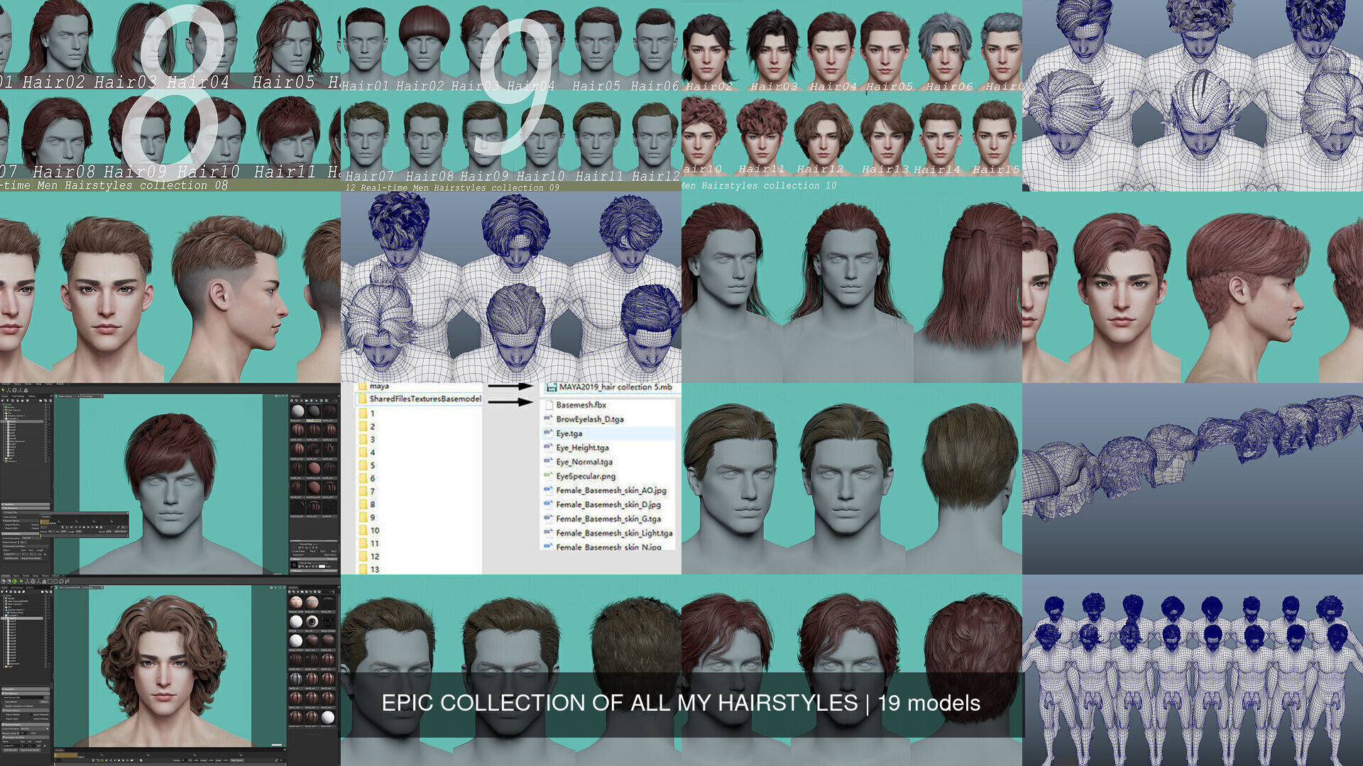 EPIC COLLECTION OF ALL MY HAIRSTYLES _2