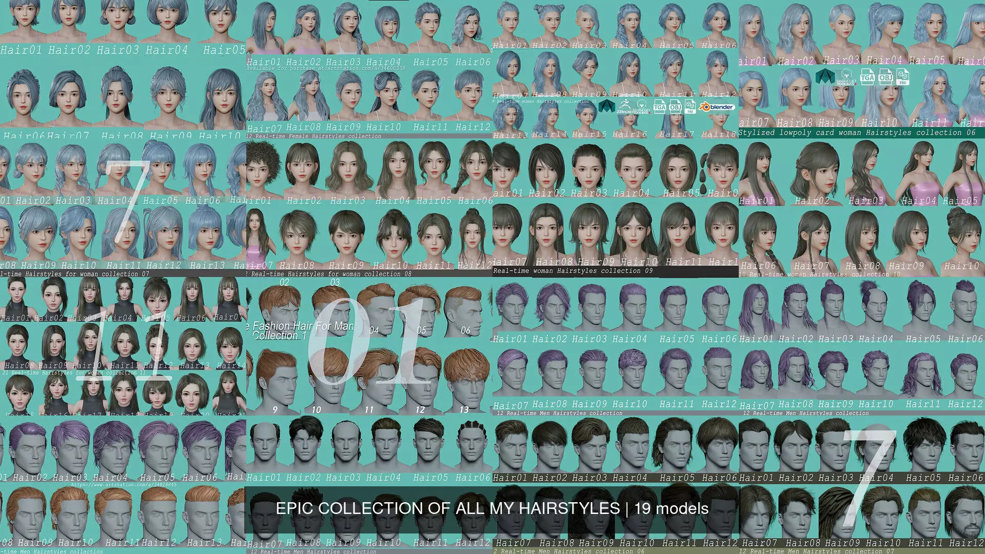 EPIC COLLECTION OF ALL MY HAIRSTYLES _0