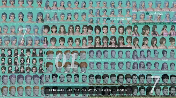 EPIC COLLECTION OF ALL MY HAIRSTYLES 