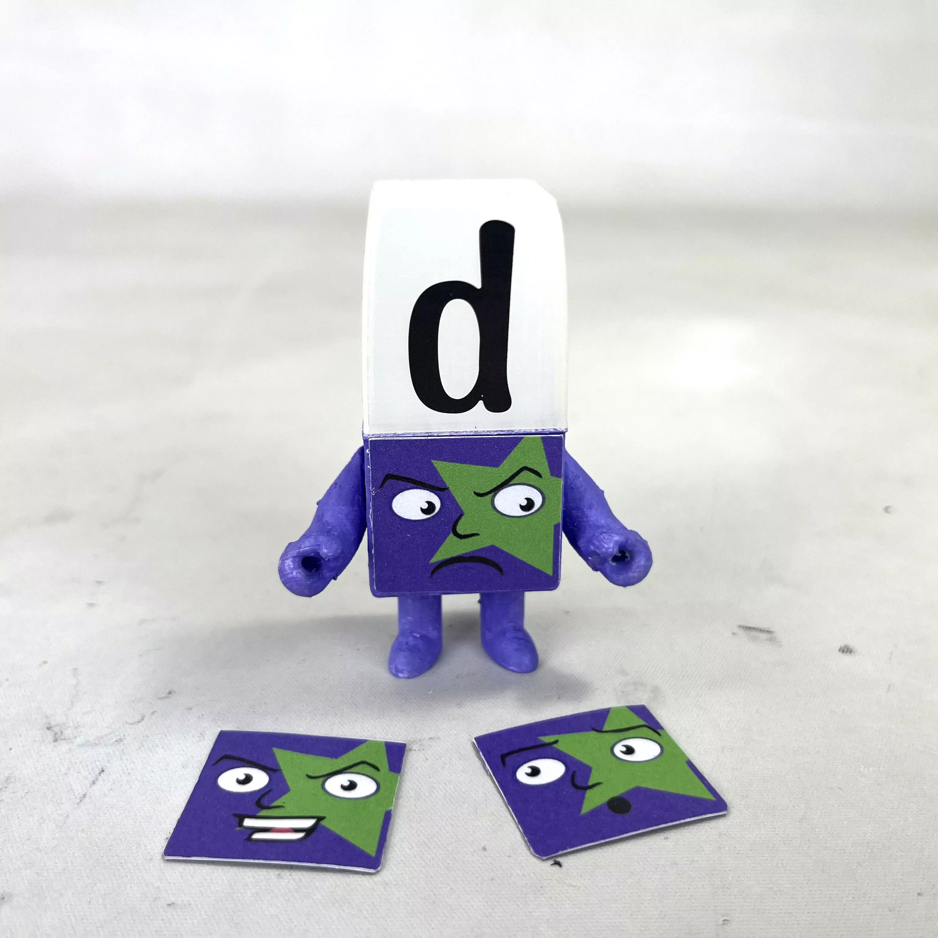 Alphablocks D Poseable Figure 3D print model