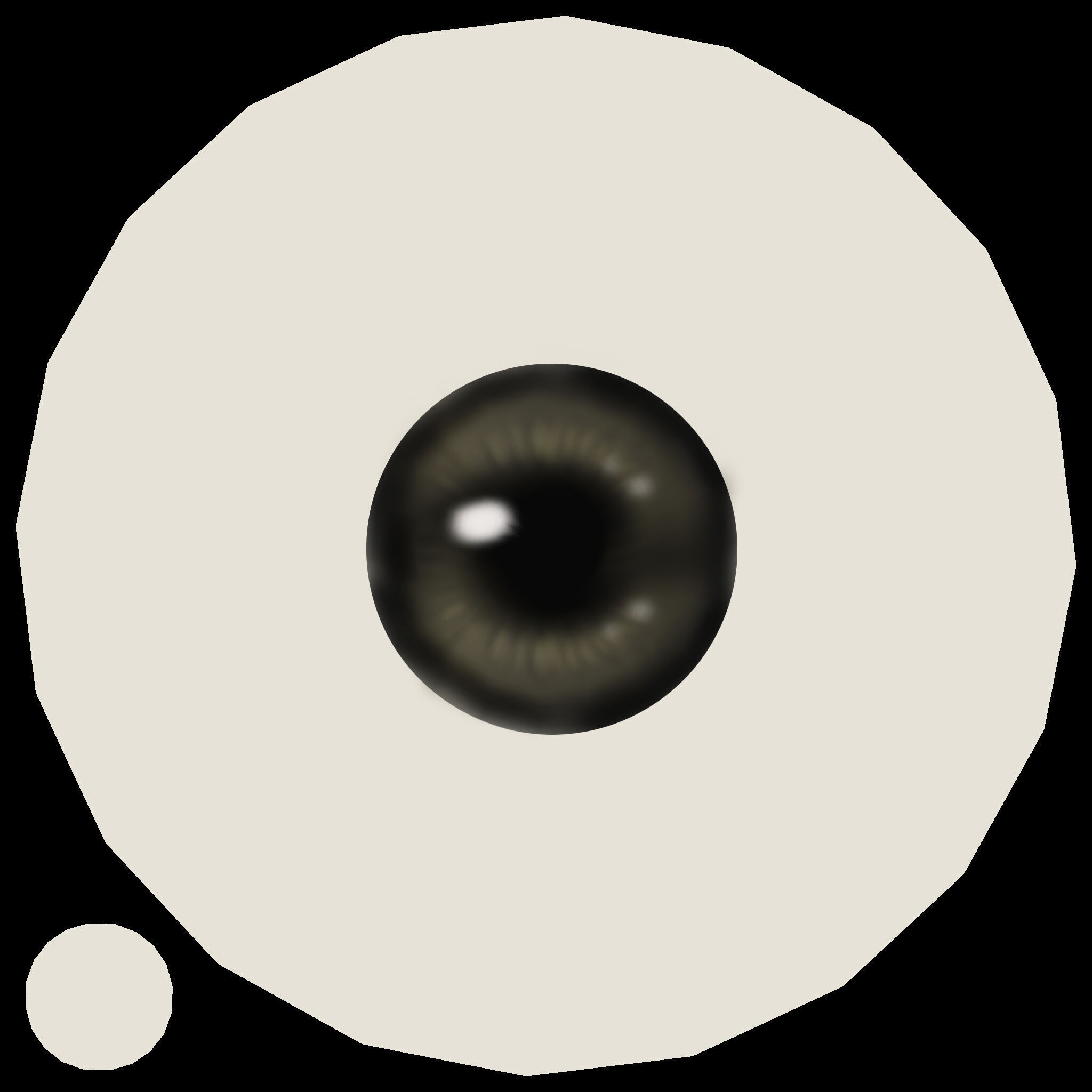 4 cartoon Stylized Haisr package 03 for female girl Low-poly 3D model_35