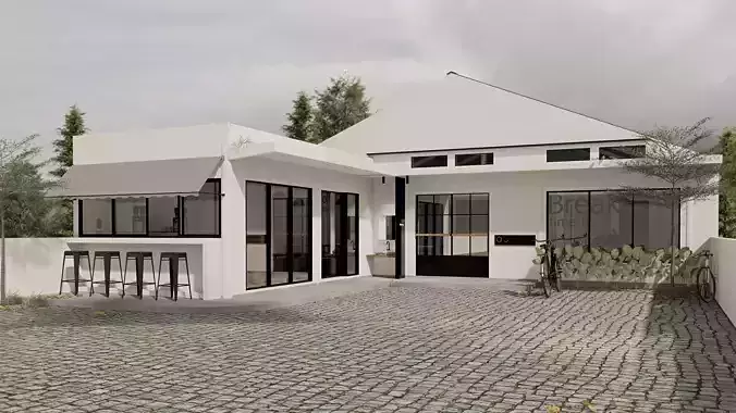 small cafe and restaurant