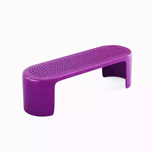 Metal Modern Bench 07