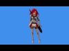 Marina - Sword Mage Low-poly 3D model_1