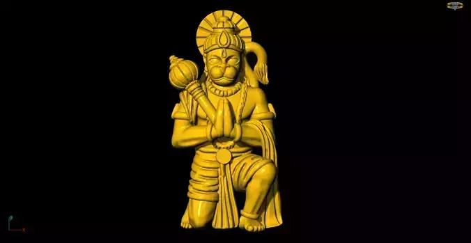 Hanuman 3D Model