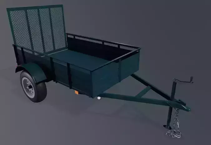 Carry-On Trailer Metal Cart
