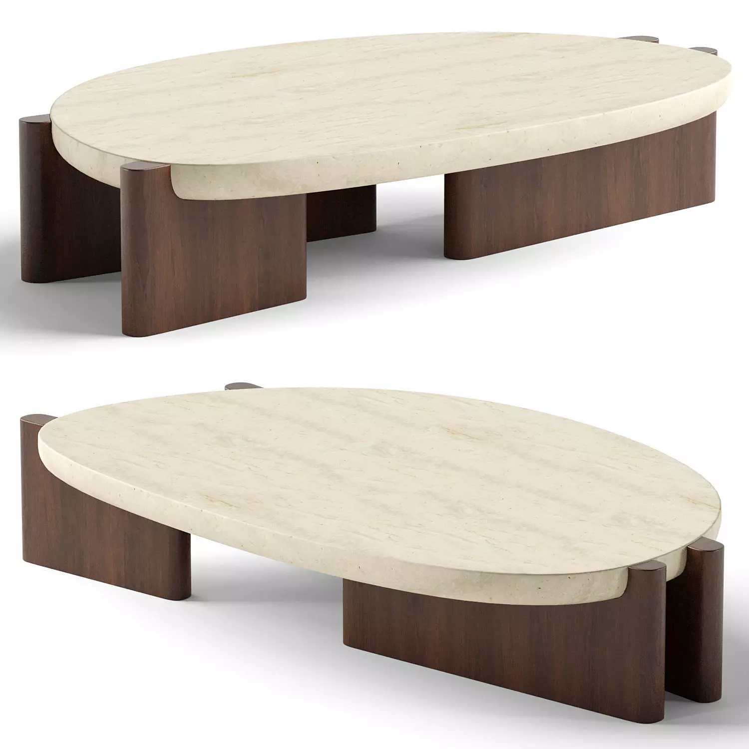 TOULOUSE COFFEE TABLE 3D model_0