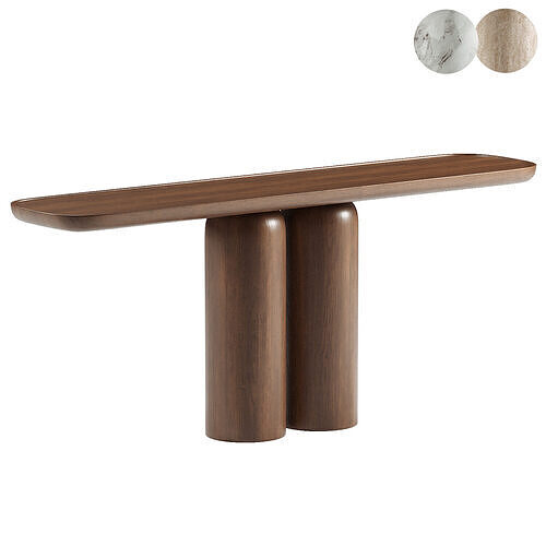 Cupola Carved Console Table 3D model