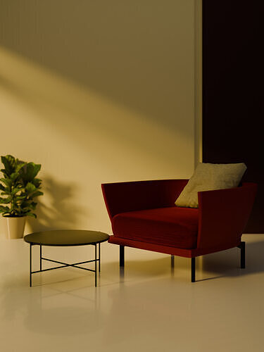 Aera Lounge 3D model
