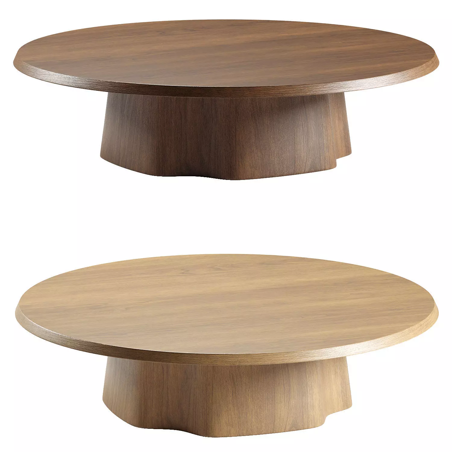 Kyoto Round Coffee Table 3D model_0