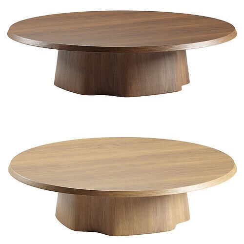 Kyoto Round Coffee Table 3D model