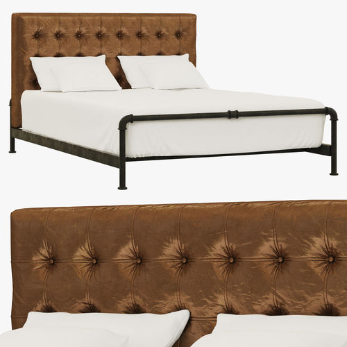 RH Teen Finlay Platform Bed 3D model