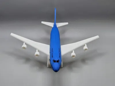747 Airplane Kit Card 3D print model_8