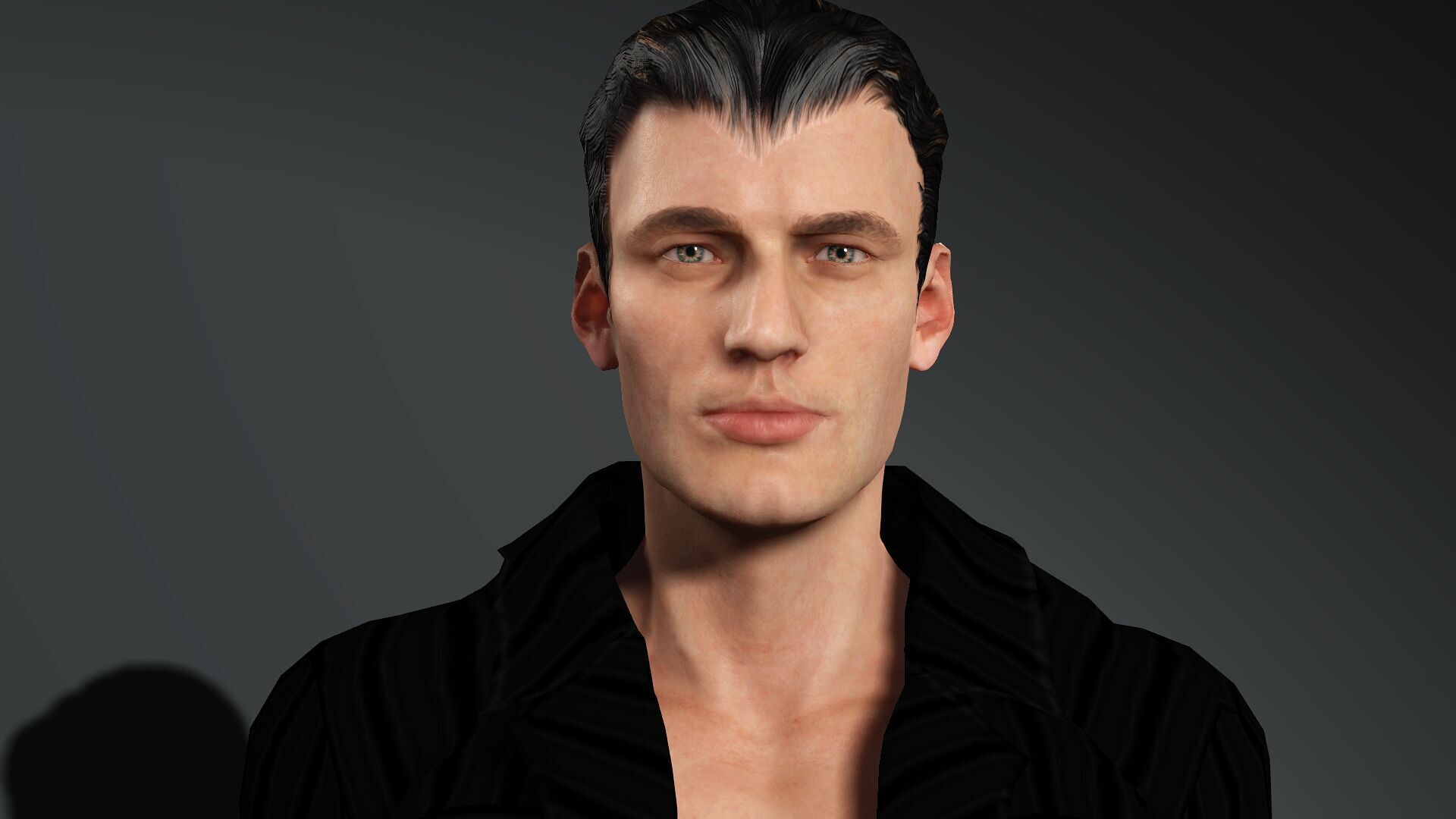 Realistic Male Character 3D Model 3D model_6
