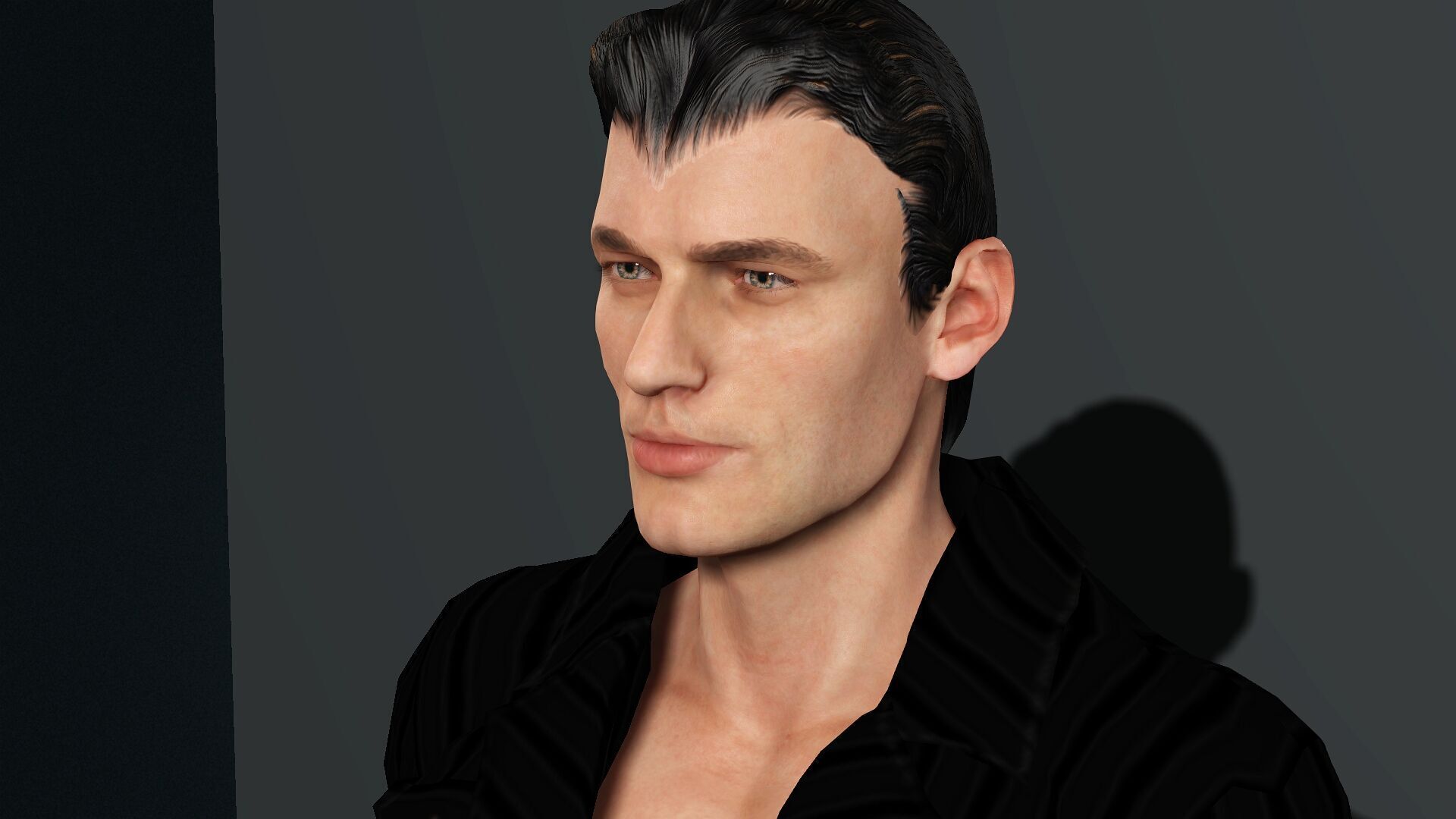 Realistic Male Character 3D Model 3D model_7