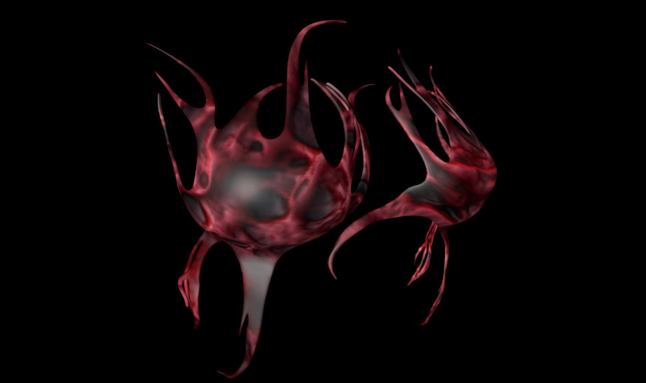 3D FBX Piece Fantasy Female Bra 6 3D model_1