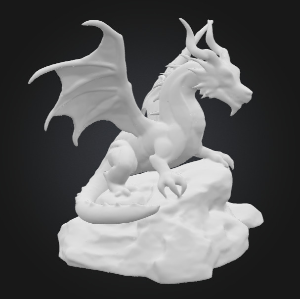 Isco the Ice Dragon - 3D Printable 3D print model_22