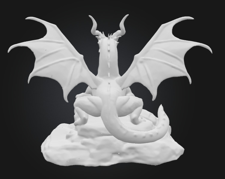 Isco the Ice Dragon - 3D Printable 3D print model_19