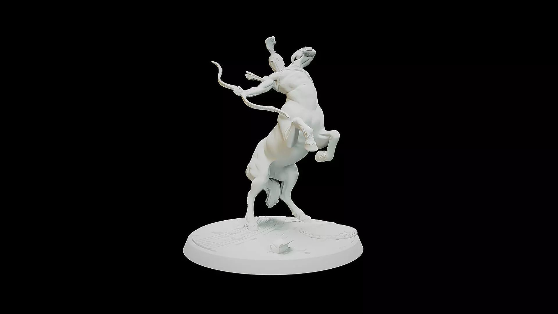 Centaur 3D print model_0