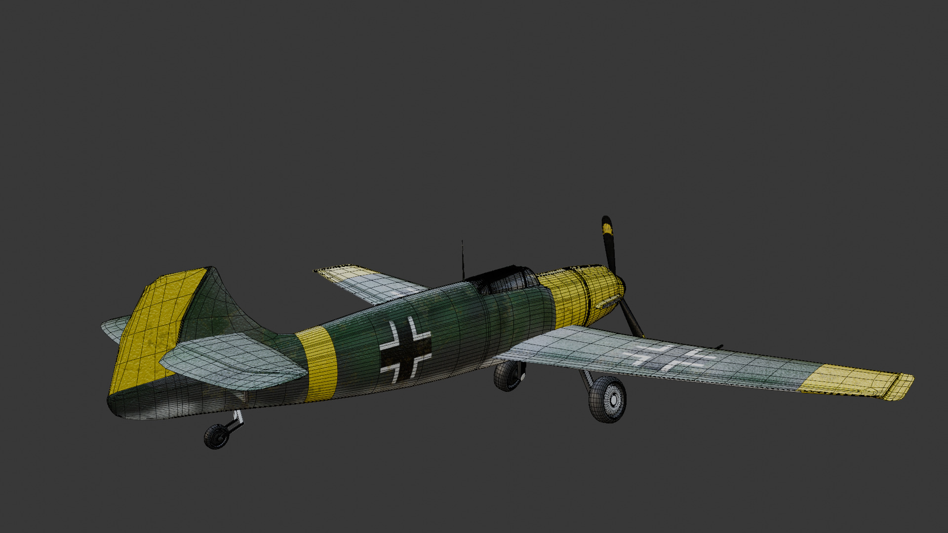 Messerschmitt Bf 109 3D model_6