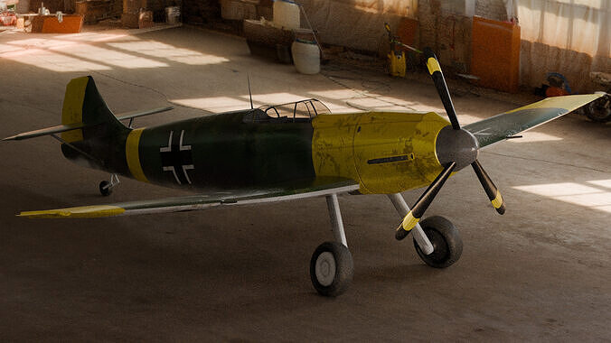 Messerschmitt Bf 109 3D model