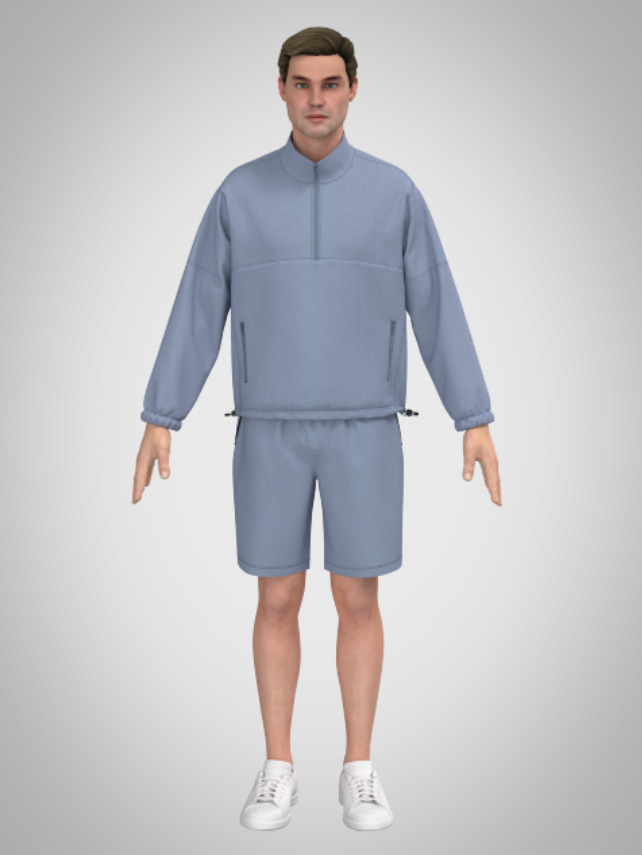 FrostEase Half-Zip Set 3D print model_1