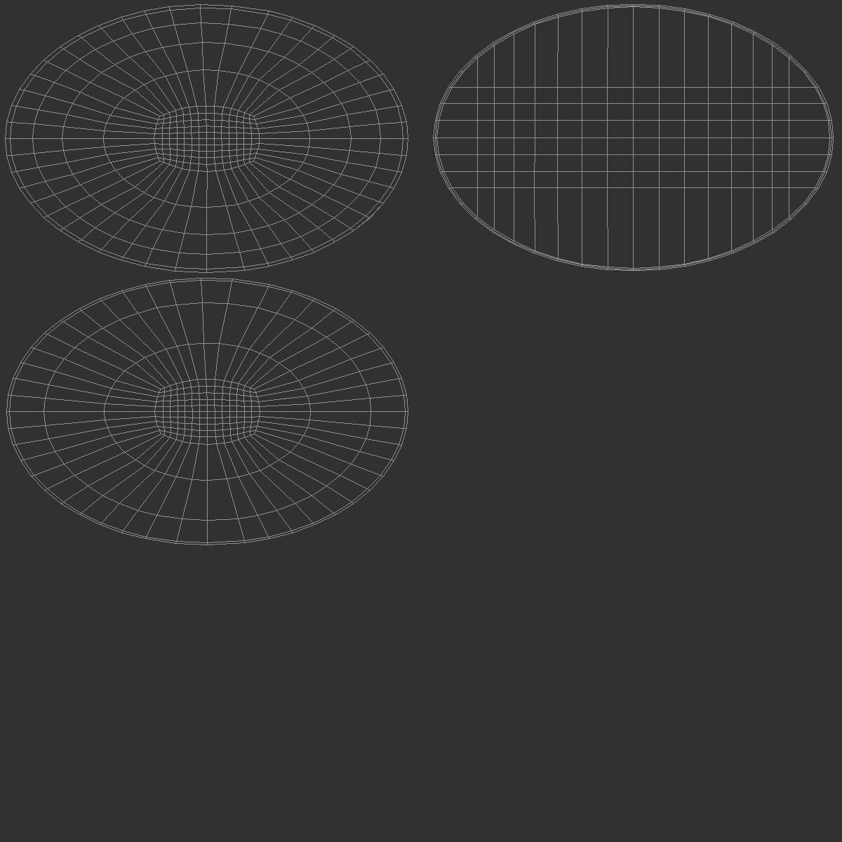 White Oval Fridge Magnet - magnetic souvenir on refrigerator  3D model_6