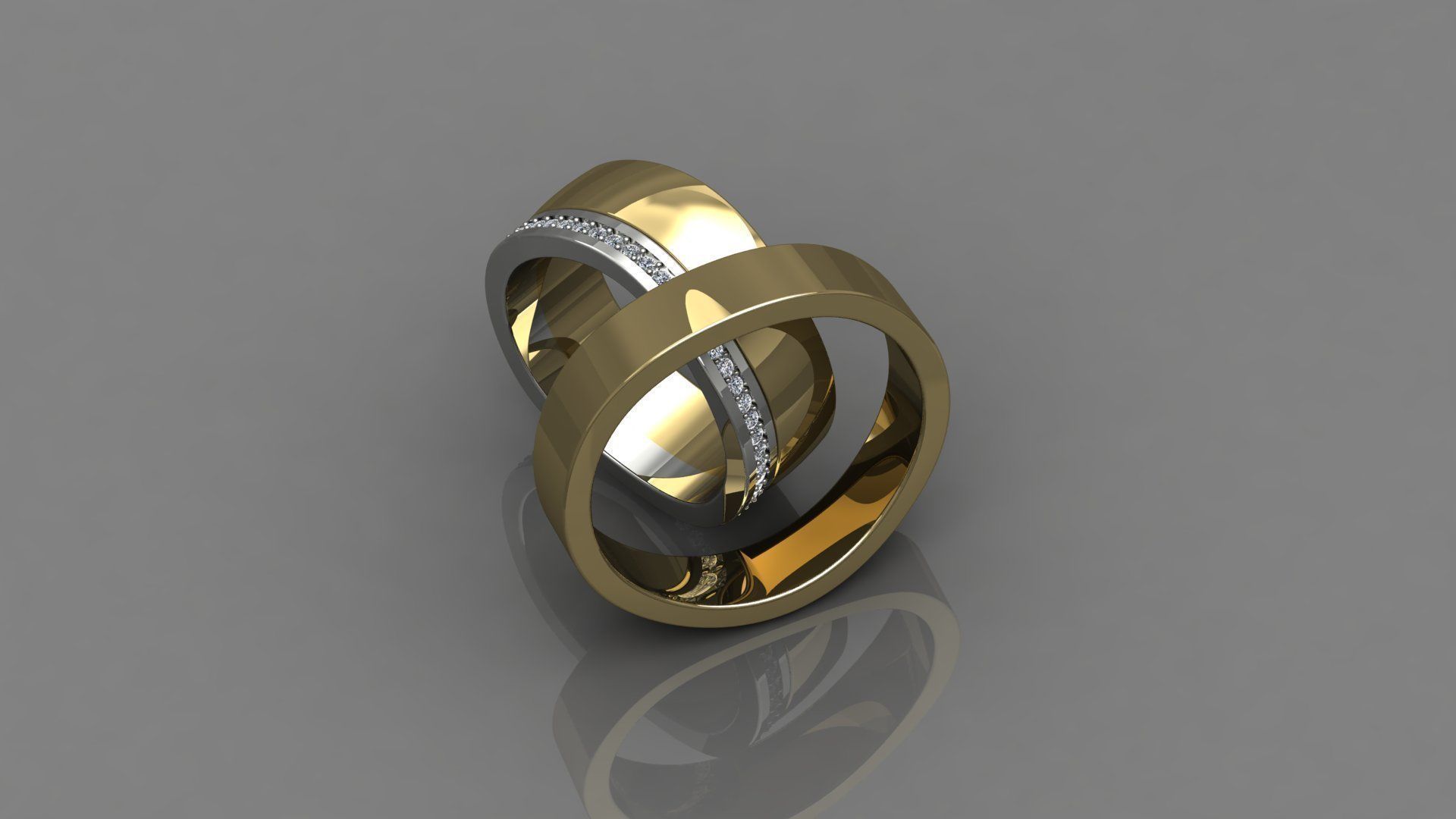 Rings N18 3D print model_1