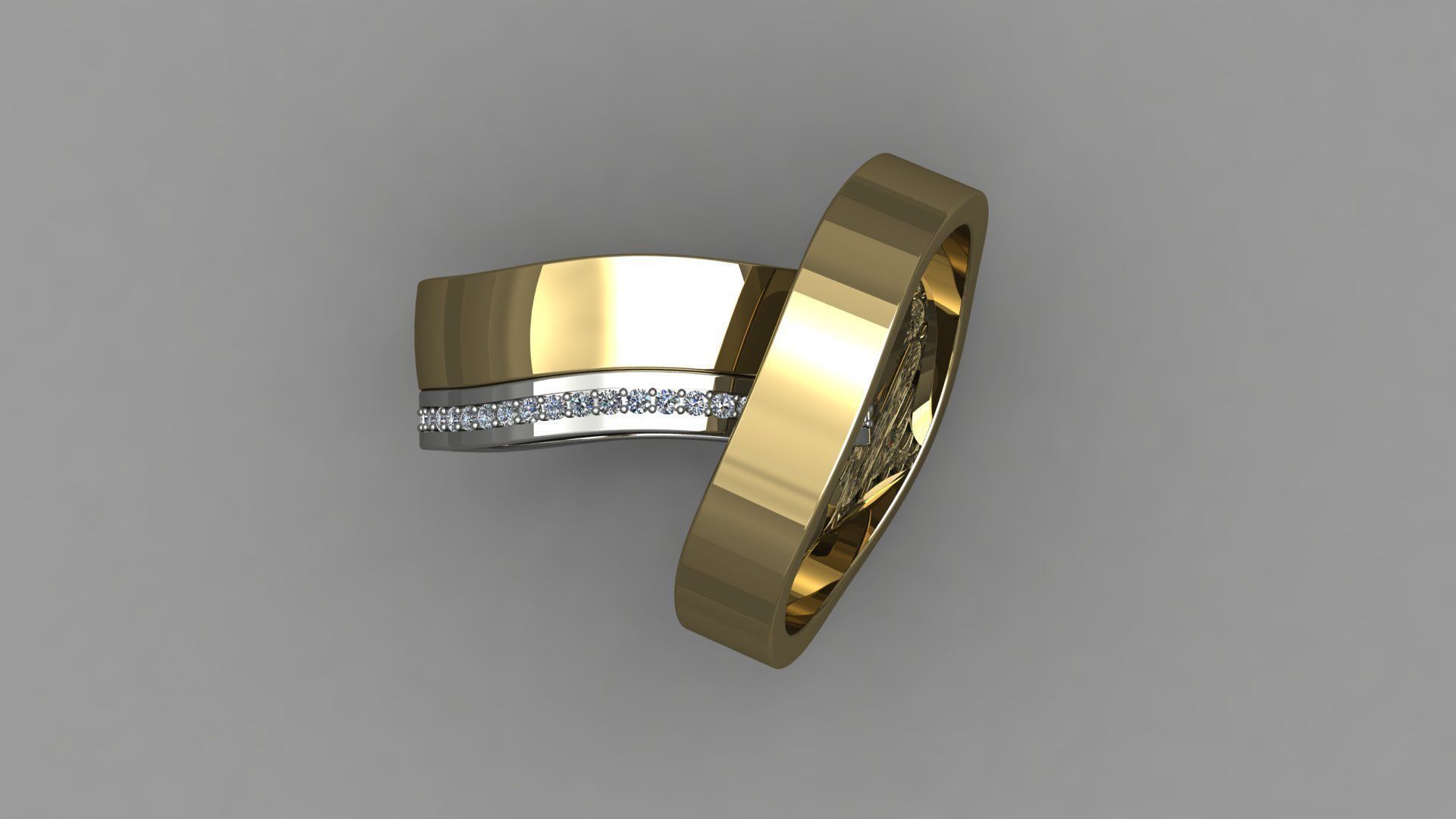 Rings N18 3D print model_2