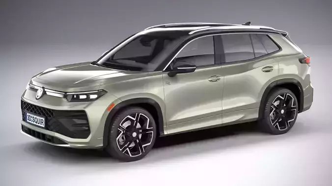 Volkswagen Tiguan R-Line 2026 3D model