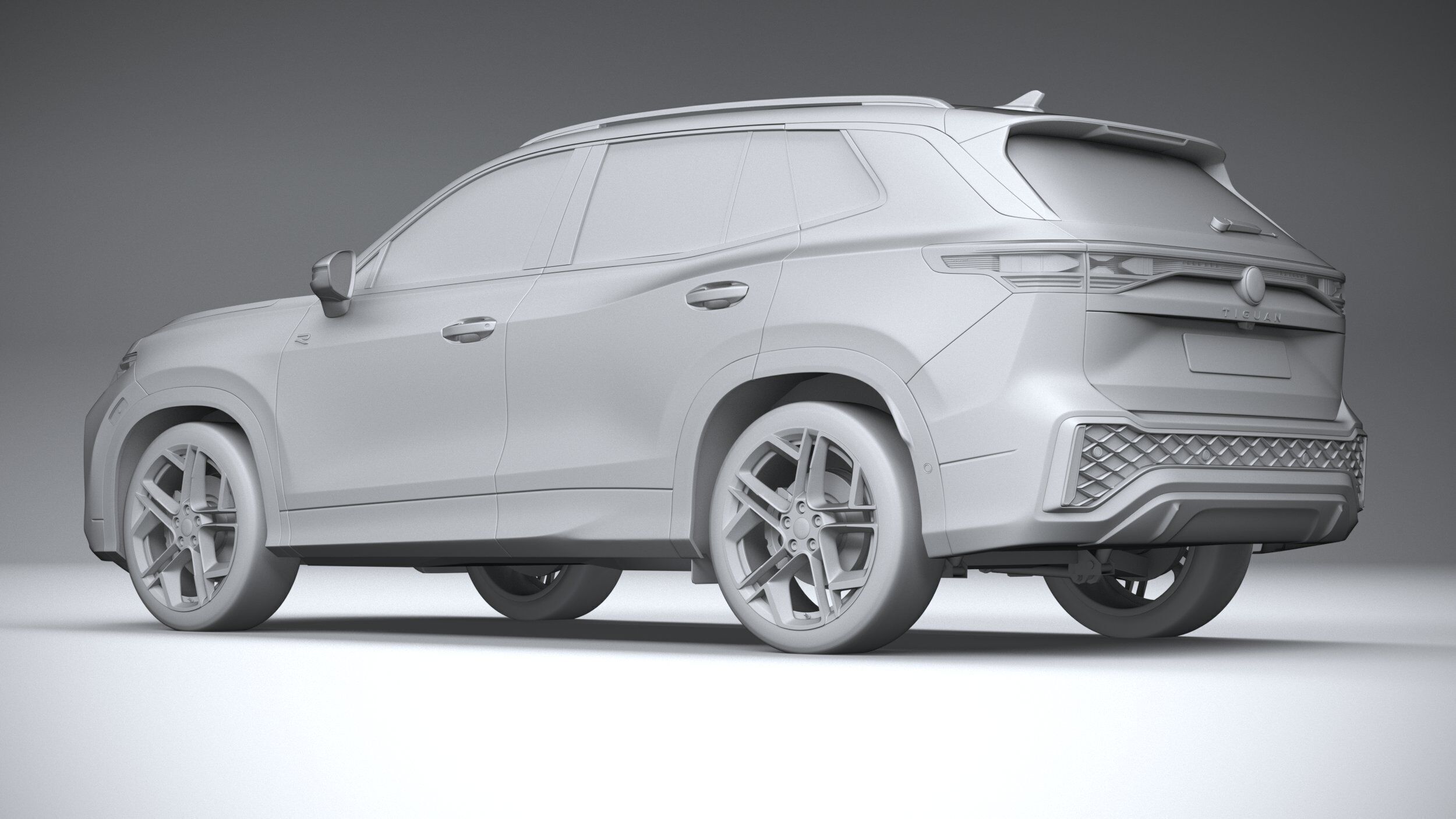 Volkswagen Tiguan R-Line 2026 3D model_21