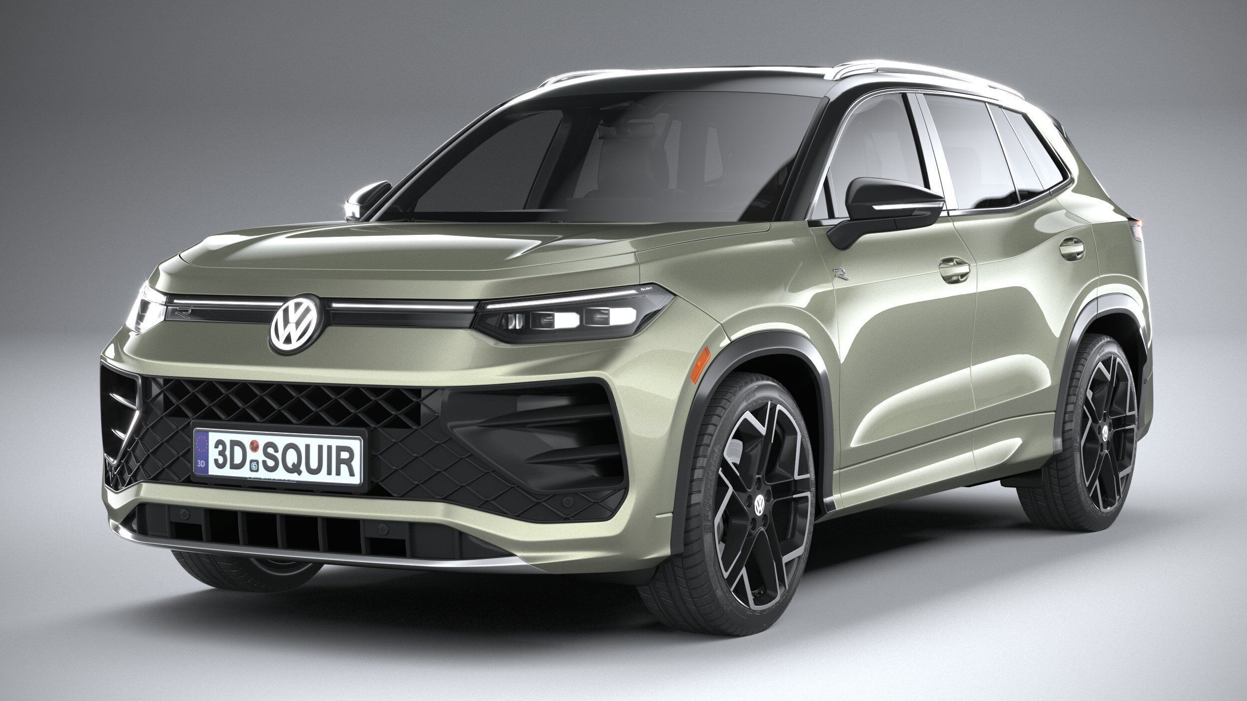 Volkswagen Tiguan R-Line 2026 3D model_2