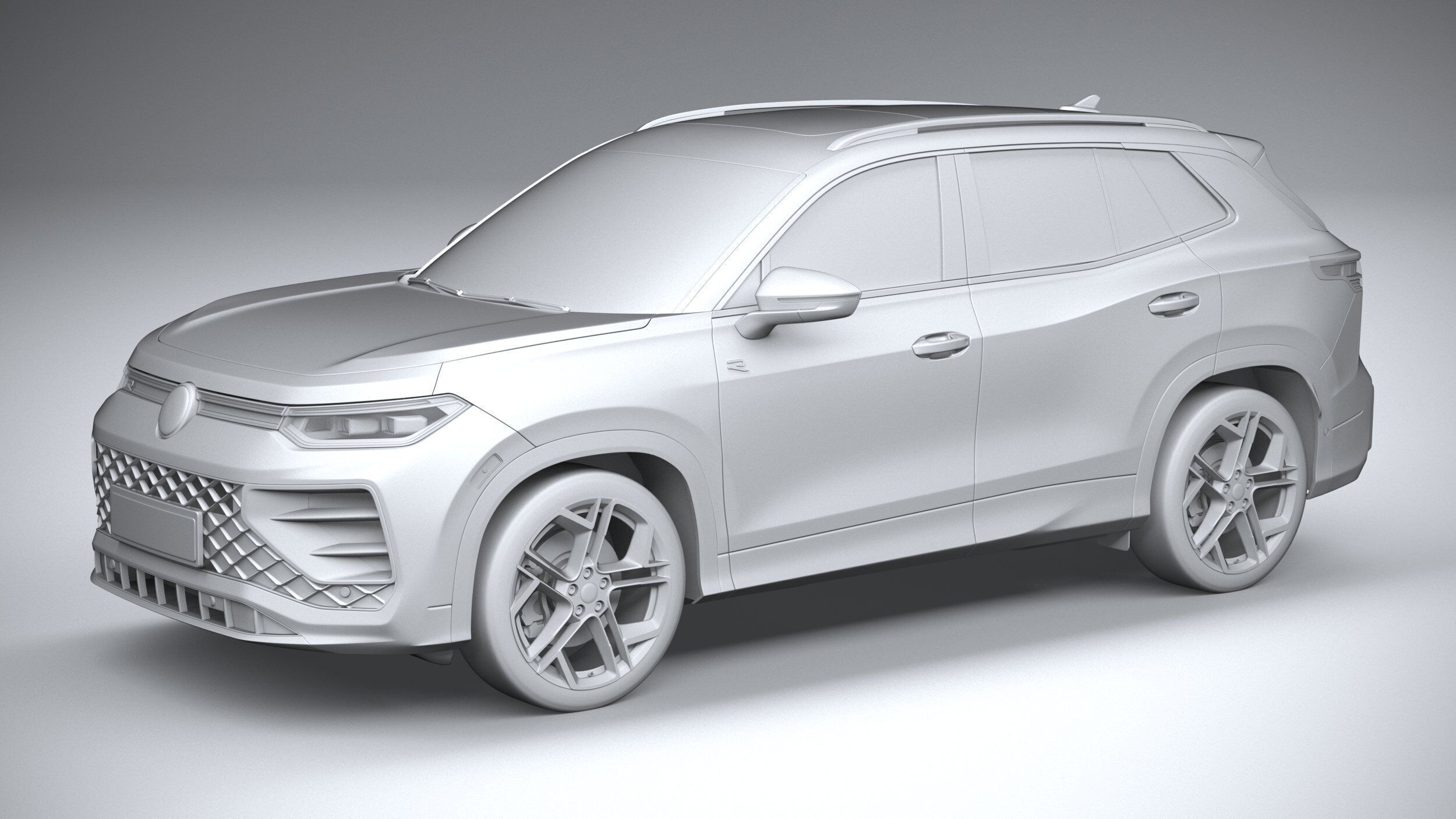 Volkswagen Tiguan R-Line 2026 3D model_19