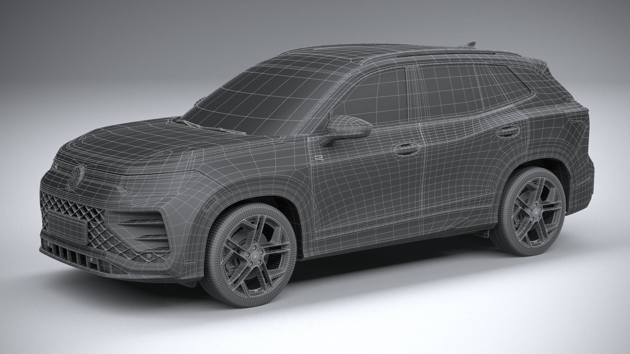Volkswagen Tiguan R-Line 2026 3D model_28