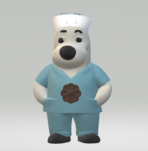 Peace toy 3D print model