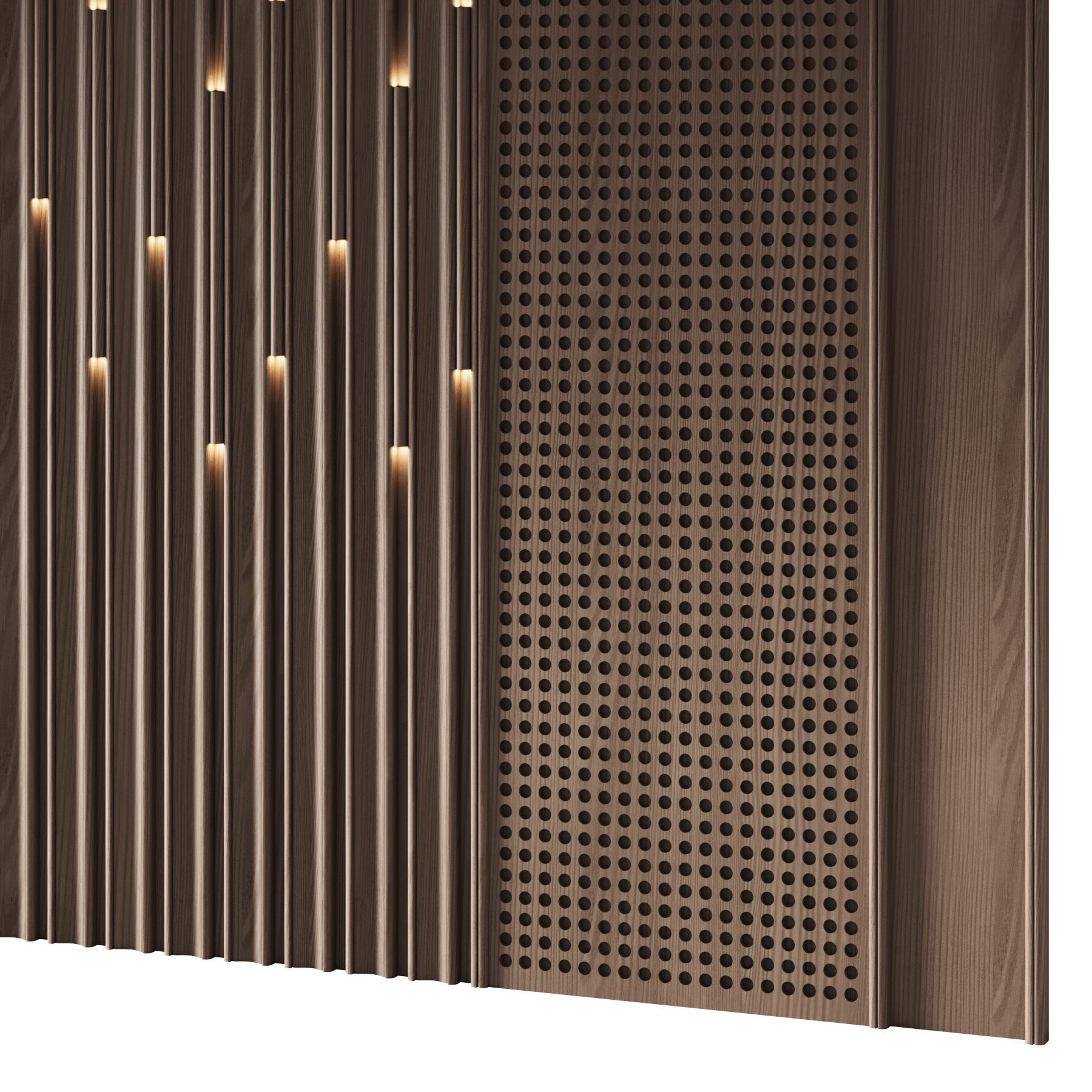 Decorative V53 Wall Panels 3D model_2
