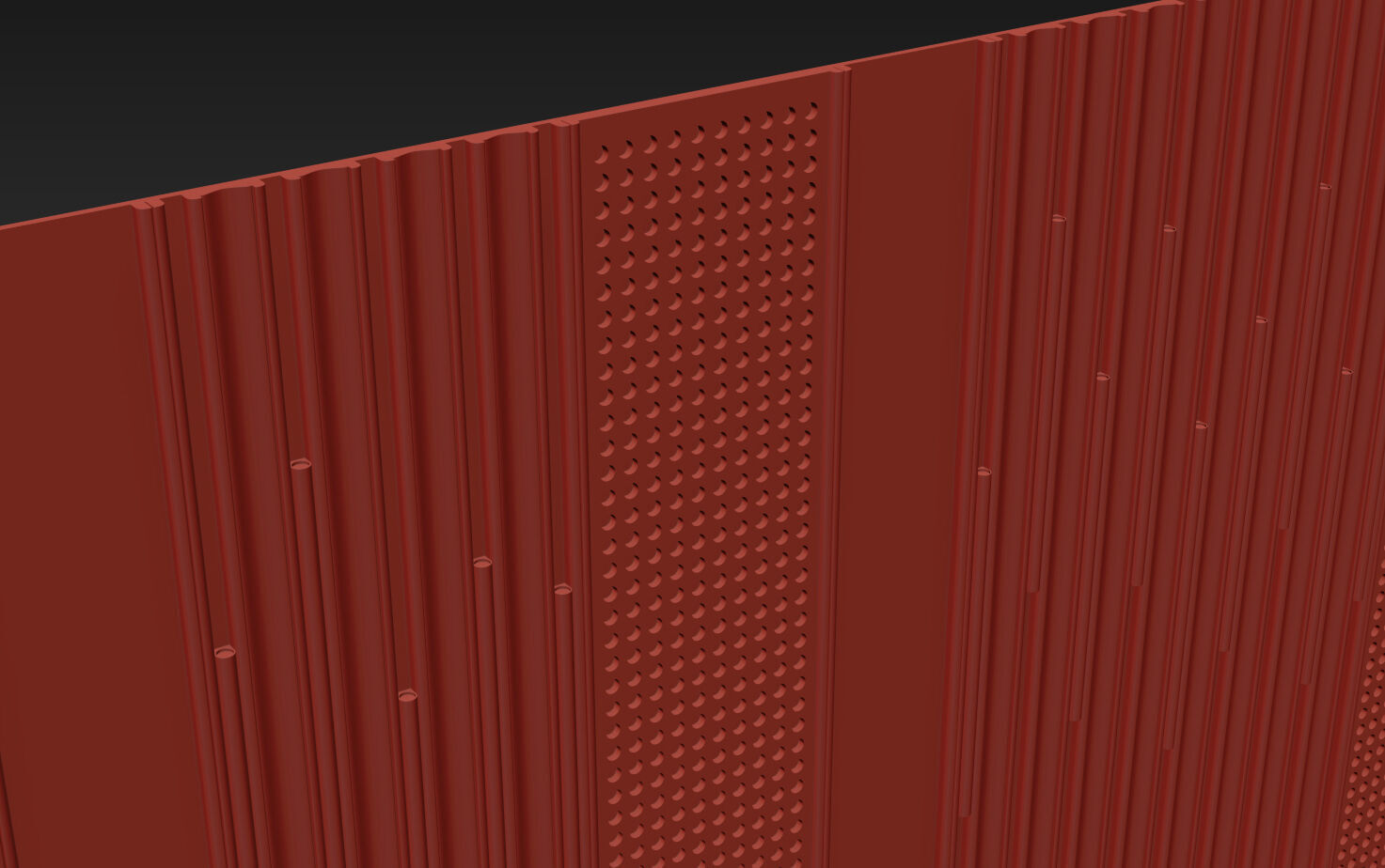 Decorative V53 Wall Panels 3D model_7