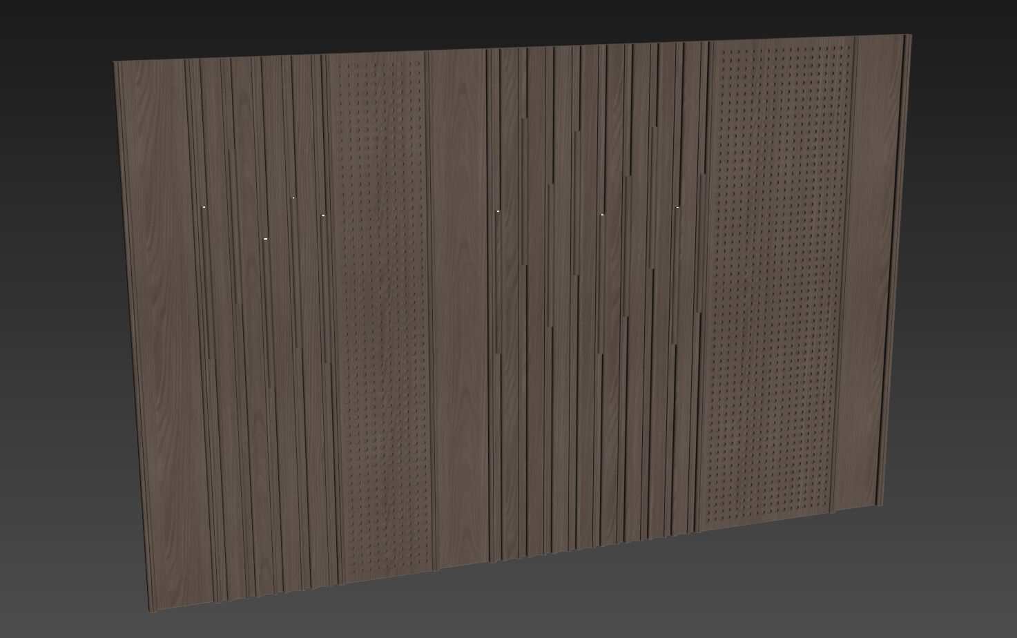Decorative V53 Wall Panels 3D model_4