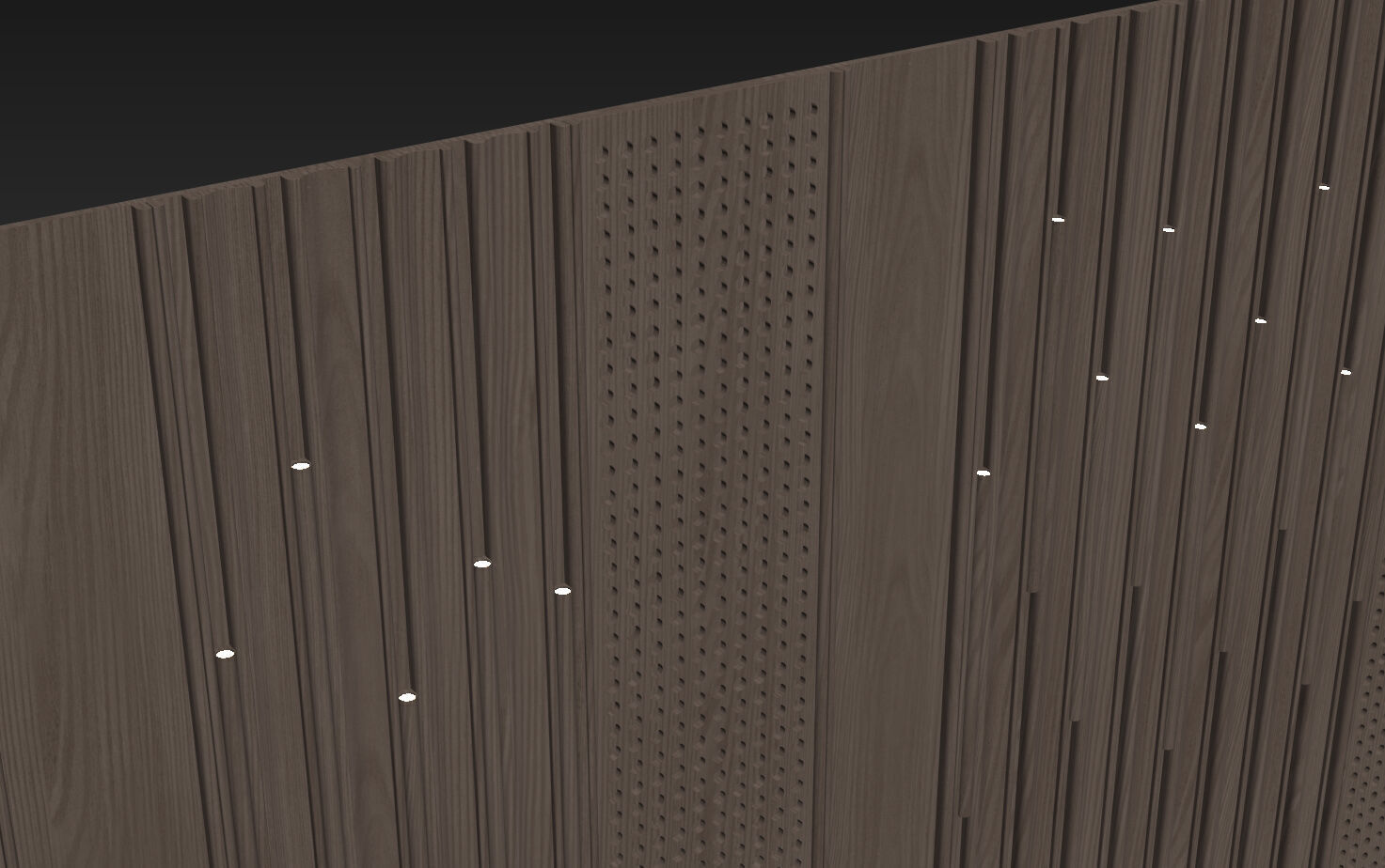Decorative V53 Wall Panels 3D model_6