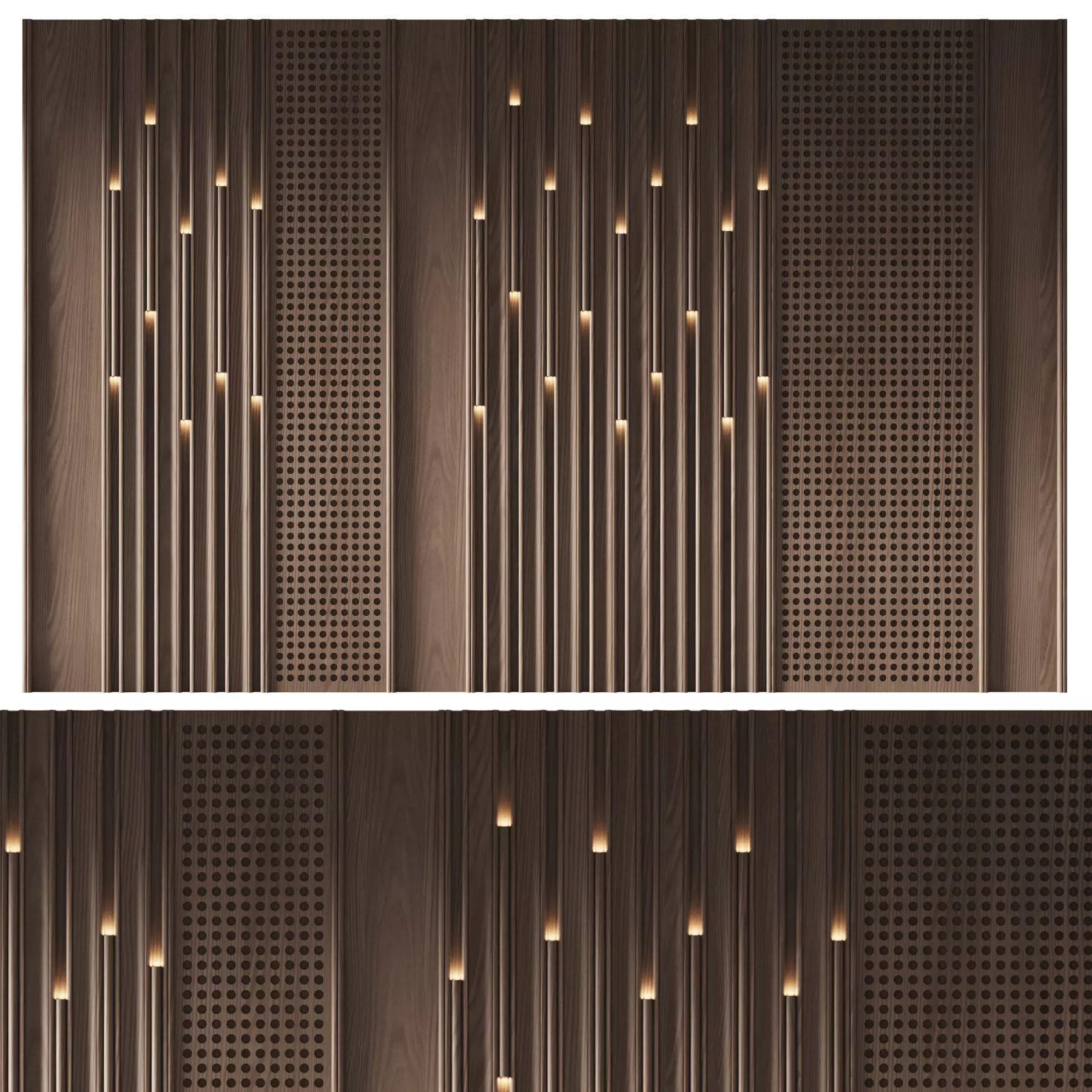 Decorative V53 Wall Panels 3D model_0