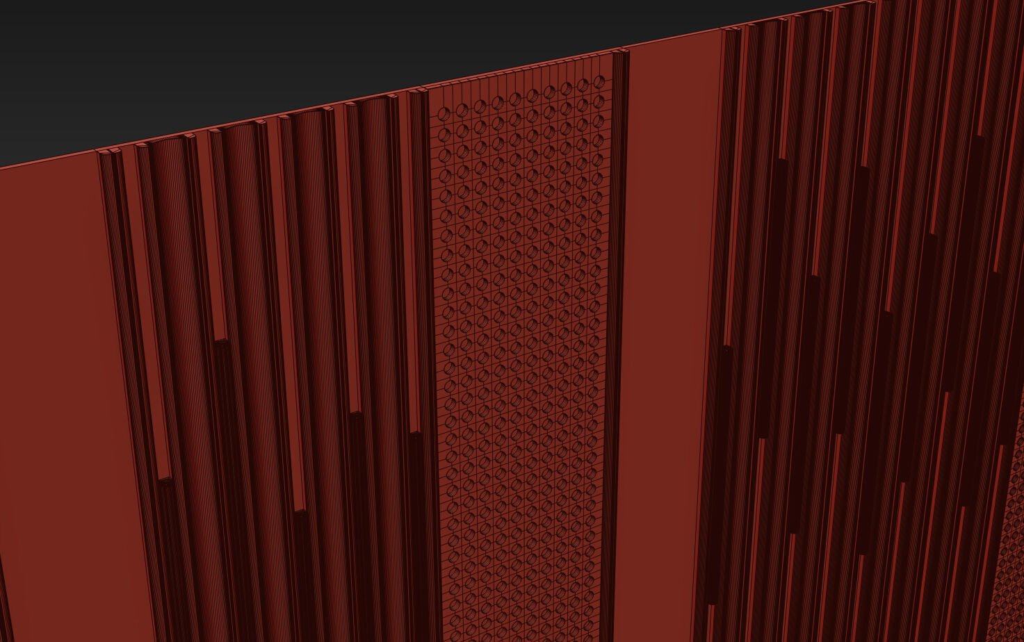 Decorative V53 Wall Panels 3D model_8