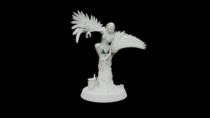 Harpy 3D print model